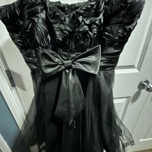 Fancy black party dress